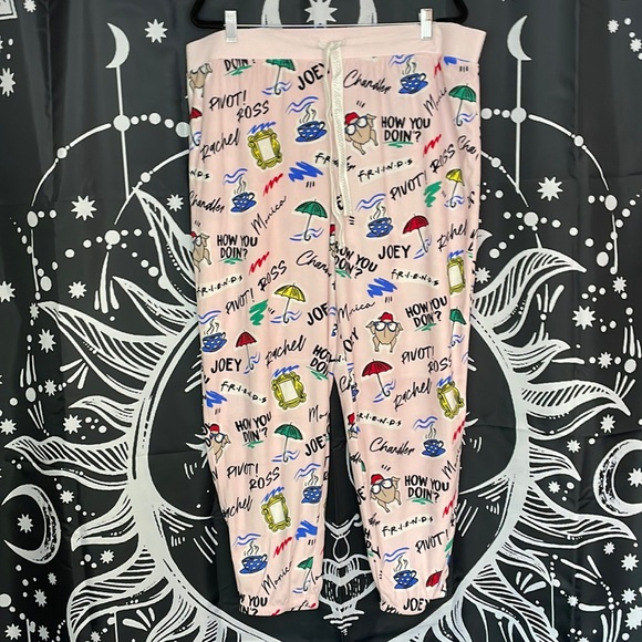 FRIENDS fleece pajama pants - 2XL - Picture 2 of 6